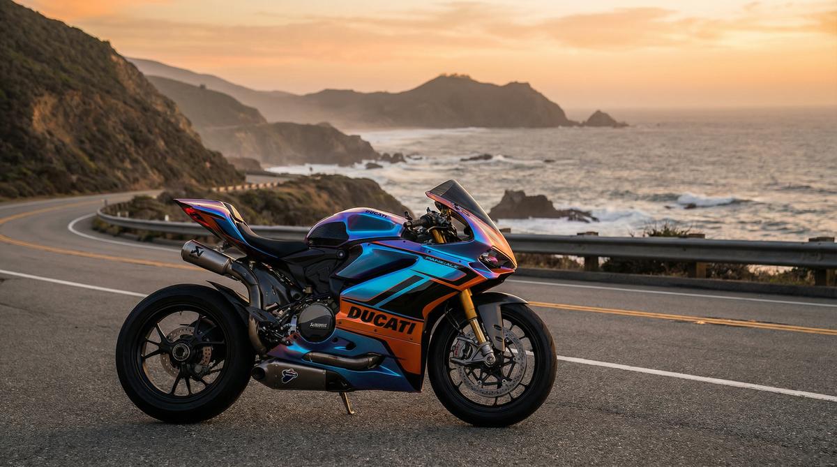 偷拍摩托车改装视频